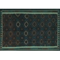 thumbnail image 1 of Ahgly Company Indoor Rectangle Persian Light Blue Traditional Area Rugs, 3' x 5', 1 of 4