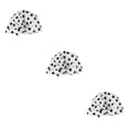 thumbnail image 3 of Advancent Ducha Gorros de baño Estampado de flores Impermeable Reutilizable Banda elástica Baño grueso Sombrero largo y corto Barbero Cocina Punto negro Type1 NO1 Advancent CBP384662, 3 of 6