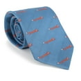 thumbnail image 1 of SummerTies Fox Necktie - Woven Silk, Extra Long, 1 of 2