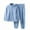 Light Blue, variant on Posijego Womens Fleece Sleepwear Sets 2 Piece Fuzzy Long Sleeve Jacket Warm Fuzzy Pants Winter Pjs Sets