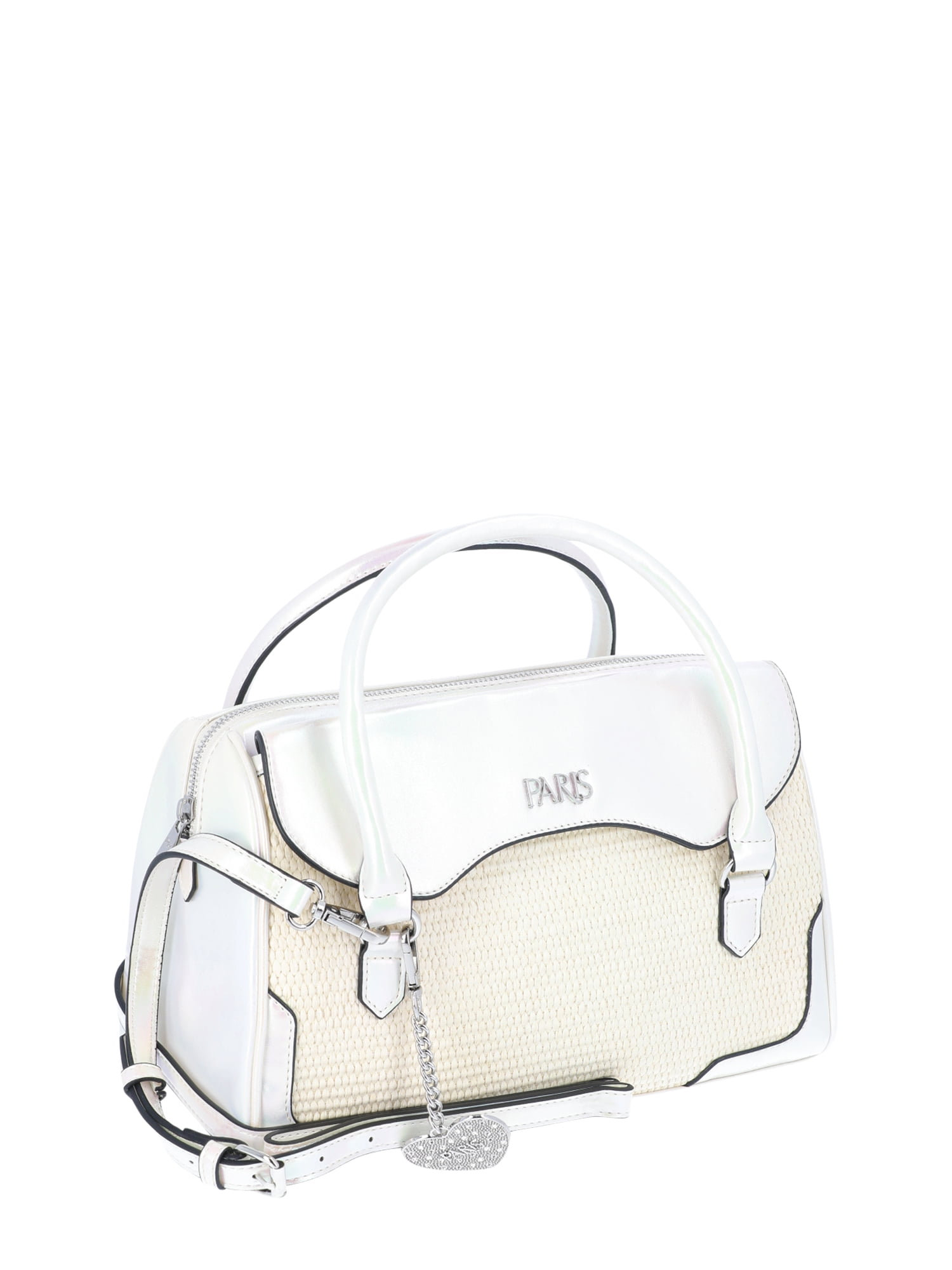 Paris Hilton Women’s Mason Large Satchel, Iridescent Pastel