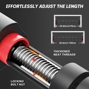WARMOUNTS Pull-Up Bar for Upper Body Workout, Adjustable Width Doorway Pull Up Bar without Screw[25-40] for Home Gym, 1 Count