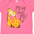 thumbnail image 4 of Inktastic My Gigi Loves Me Boys or Girls Baby Bodysuit, 4 of 5