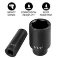 thumbnail image 3 of VEVOR Impact Socket Set 1/2 inches 19 Piece Impact Sockets, Deep Socket, 6-Point Sockets, Rugged Construction, Cr-V, 1/2 inches Drive Socket Set Impact 3/8 inch - 1-1/2 inch, with a Storage Cage, 3 of 9
