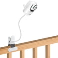 thumbnail image 1 of Soporte para monitor de bebé de 15,7 pulgadas compatible con cámara de monitor para bebé Infant Optics DXR-8 Pro, soporte de abrazadera de clip flexible, brazo de cuello de cisne largo, 1 of 5