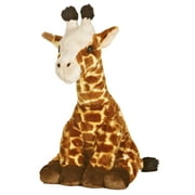 Aurora  15 in. Huggable Destination Nation Giraffe Global Exploration Learning Fun Stuffed Animal Toy, Brown