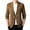 Khaki, variant on 2025 Spring Summer Men's Lightweight Mens Suit Set Summer Suit Jacket Casual Men formal Suit Set Stretch Slim Fit Button Men's Suits Big and