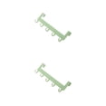 thumbnail image 4 of Gancho de pared sin perforaciones Injueey Verde 2Conjunto, 4 of 6