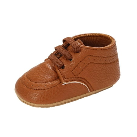 POIUYTR Baby Boy Girl First Walking Shoes Toddler Infant Soft Sole Sneakers Breathable Lightweight Non-slip Rubber Sole Crib Shoes