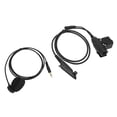 thumbnail image 4 of Adaptador PTT con clip trasero para auriculares "pulsar para hablar" para MOTOROLA GP140 GP320 GP328 GP329, 4 of 14
