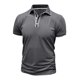 thumbnail image 5 of pstuiky camisetas de hombre, Camisa informal de manga corta con botones y cuello vuelto para hombre camisas casuales para hombre s, 5 of 8