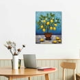 thumbnail image 2 of Chilfamy Canvas Wall Art Picture 16x20in for Living Room Bedroom Fall Decor Lemon Tree 16x20in, 2 of 3