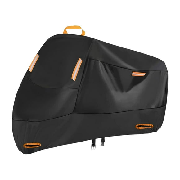 Funda protectora para motocicleta, a prueba de polvo, con 2 orificios para cerradura, universal, para scooter L