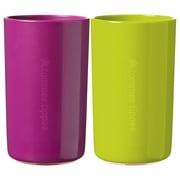 Tommee Tippee No Knock™ Toddler Cup, Green & Purple – 10oz, 18+ months, 2-Pack