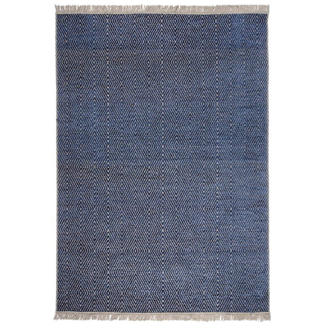 TAPETE DECORATIVO HOWARD AZUL YUTE 200X290CM