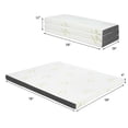 thumbnail image 2 of Costway 4'' Queen Size Tri-Folding Memory Foam Mattress W/ Carry Bag, 2 of 12