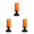 thumbnail image 2 of Inteprter de Halloween de 1/12 Uds., candelabro LED colorido sin llama, decoración de mesa, calabaza, decoración de fiesta de Halloween PC 1 3piezas Inteprter CBP254903, 2 of 6