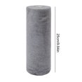 thumbnail image 3 of 20 Piezas/rollo Limpieza Toalla Microfibra Súper Absorbente (gris), 3 of 5