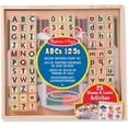thumbnail image 1 of Set Deluxe de Sellos de Madera del ABC - 123 Melissa & Doug 4+ Melissa & Doug 40118, 1 of 4