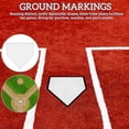 thumbnail image 2 of 2pcs Baseball Home Plates Baseball Training Plates Baseball Bases Throw Down Plates Baseball Supplies, 2 of 9