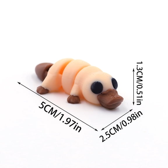 7pc Flatter Size: 6*6*6cm 3D Printed Wild Animal Figurine