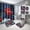 01, variant on Lheaggik Spide Web Cartoon 4 Pcs Bathroom Sets with Shower Curtain and Rugs, Waterproof Polyester Shower Curtain Sets with Hooks