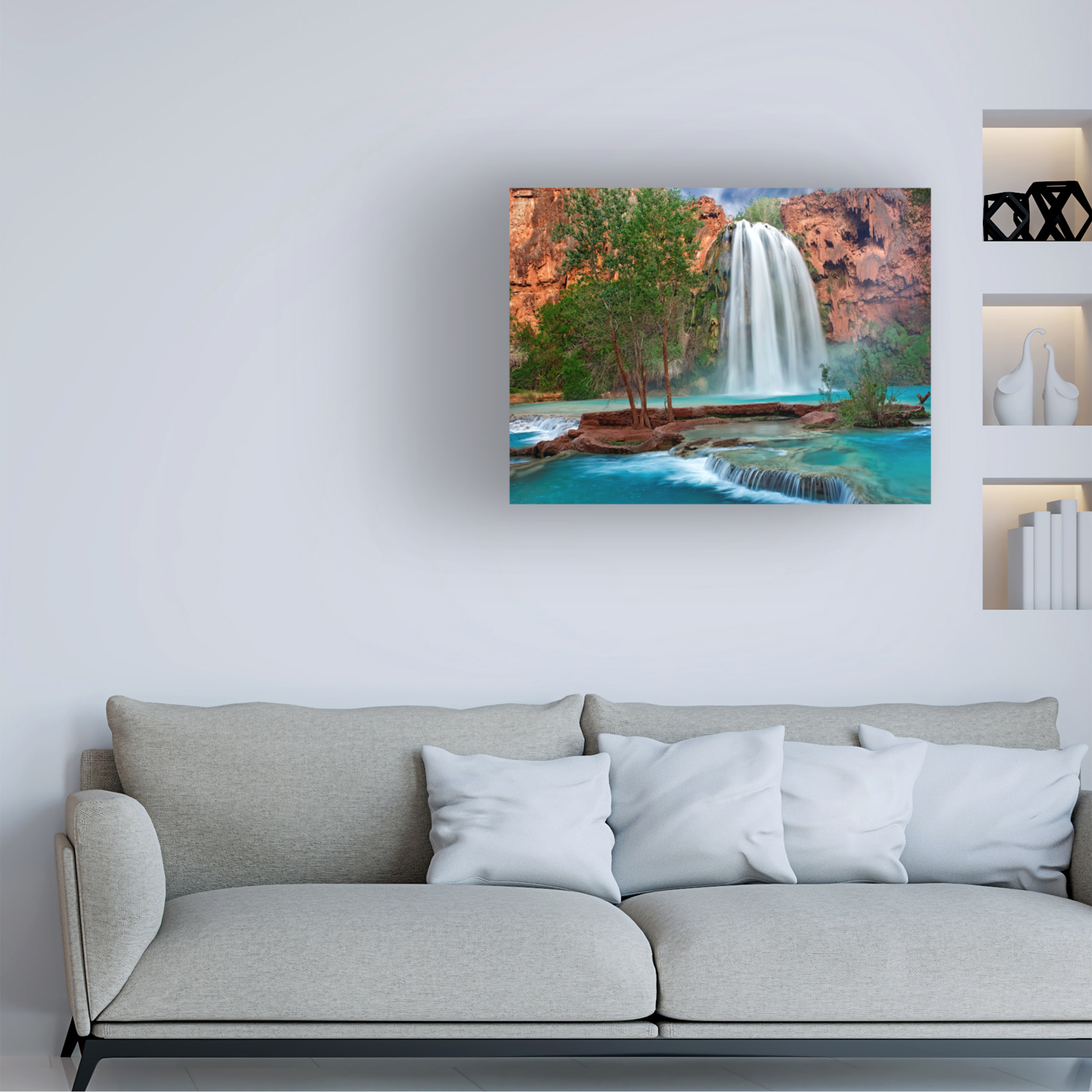 Trademark Fine Art 'Havasu Horizontal' Canvas Art by Mike Jones Photo