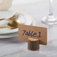 thumbnail image 3 of Portatarjetas, 10 soportes para números de mesa rústicos de primera calidad, ideales para el nombre de la mesa del banquete de boda y más, 3 of 5