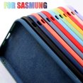 thumbnail image 2 of Funda de silicona líquida Original para Samsung Galaxy, A54, A53, A52, A34, A12, S20 Fe, S21, S22, S23, Ultra Note 20, 10 Plus, accesorios de cubierta, 2 of 5