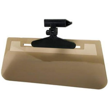 Custom Accessories 70006 Sun Visor Clip-On Ray Stopper Smoke