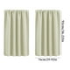 thumbnail image 2 of Cortinas de color sólido, 2 unidades, paneles de ventana que filtran la luz para separar la sala de estar o el dormitorio, privacidad y decoración (beige)., 2 of 7