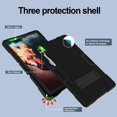thumbnail image 6 of Dteck Case for Samsung Galaxy Tab S9 Plus 12.4" 2023, Heavy Duty Shockproof Rugged Protective Case with Built-in Stand,Black, 6 of 7