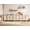 Beige, variant on WAMPAT Multifunctional Sideboard Buffet Cabinet, Modern Storage Cabinet with 3 Large Storage Spaces, Coffee Bar Cabinet for Living Room and Kitchen, Oak