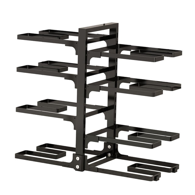 Soporte para ollas de encimera de cocina perfecl Organizador de ollas 4 niveles