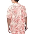 thumbnail image 2 of Men's Margaritaville Tan Arizona Cardinals Sand Washed Monstera Print Party Button-Up Shirt, 2 of 2
