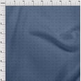 thumbnail image 4 of oneOone Cotton Poplin Blue Fabric Moire Craft Projects Decor Fabric Printed By The Yard 42 Inch Wide, 4 of 4