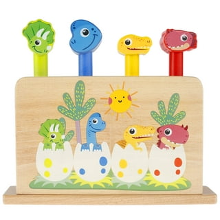 Dinosaur Hide-and-Seek Puzzle Toy Games Child Montessori Games for Children  Educational Baby toys 0