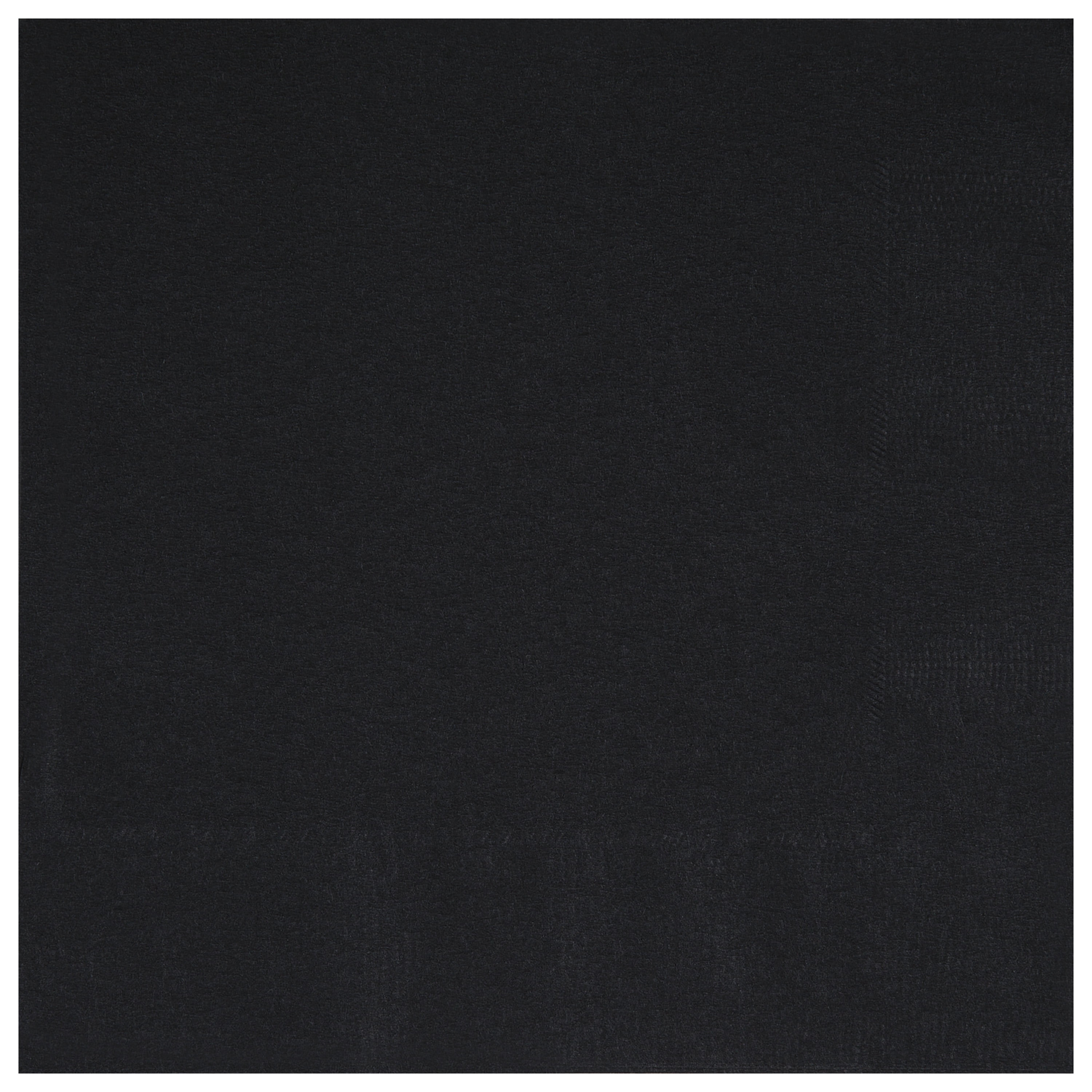 (6 pack) 24CT 6.5IN x 6.5IN Black Disposable Paper Napkins by Way To Celebrate