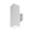 White, variant on Wac Lighting Dc-Wd06-Ss Cube Architectural 2 Light 18" Tall Led Outdoor Wall Sconce -