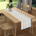thumbnail image 3 of Linen Buffalo Check Plaid Spring Table Runner 72 Inches Long Farmhouse Spring Summer Easter Table Decoration for Home Kitchen Dining Room, 3 of 6