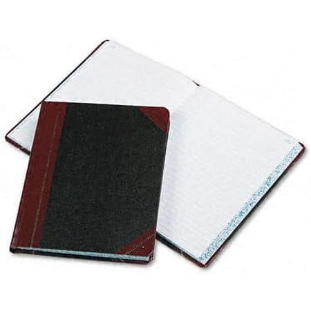 Boorum & Pease Record/Account Book Record Rule Black/Red - Boorum & Pease 38-300-R