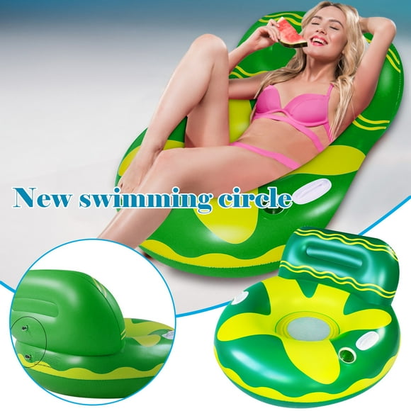 Inflatable Float Rafts Pool Party Swimming Bed Floatie Lounge Pool Loungers