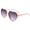 Jelly Powder/Gradient Gray, variant on Heart Sunglasses Kids for Toddler Girls Age 3-10 Shaped Bee Cute Fashion Sunnies