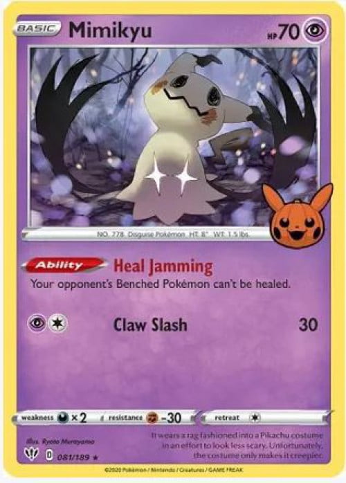 Pokemon Trick or Trade Mimikyu 081/189 / Promo