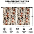 thumbnail image 2 of Blackout Kids Curtains,Classic Halloween Pattern Childrens Insulated Curtains Set Of 2,Bedroom Essentials,Toddler Room Decor 42"x54", 2 of 5