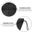 thumbnail image 3 of unbranded 5Ud Bolsa De Almacenamiento Para Accesorios Ocarina En Oxford Negro, 3 of 7