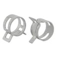 thumbnail image 2 of Unique Bargains 10 Pcs 18mm Spring Band Type Action Fuel Hose Pipe Low Pressure Air Clip Clamp, 2 of 3