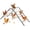 White, variant on Petsfit Chicken Roosting Ladder with Swing, Solid Wood & Iron, Easy to Assemble & Clean