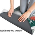 thumbnail image 3 of Pioneer Flower Floral Print Pattern Hot Yoga Mat Towel Non Slip for Hot Yoga - Quick-Drying Yoga Mat Cover with 4 Corner Pockets with Travel Bag - Hot Yoga Towel Non Slip 70"x26", 3 of 6