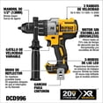thumbnail image 2 of COMBO DE 5 HERRAMIENTAS INALÁMBRICAS 20V MAX DEWALT DCK594P2, 2 of 11